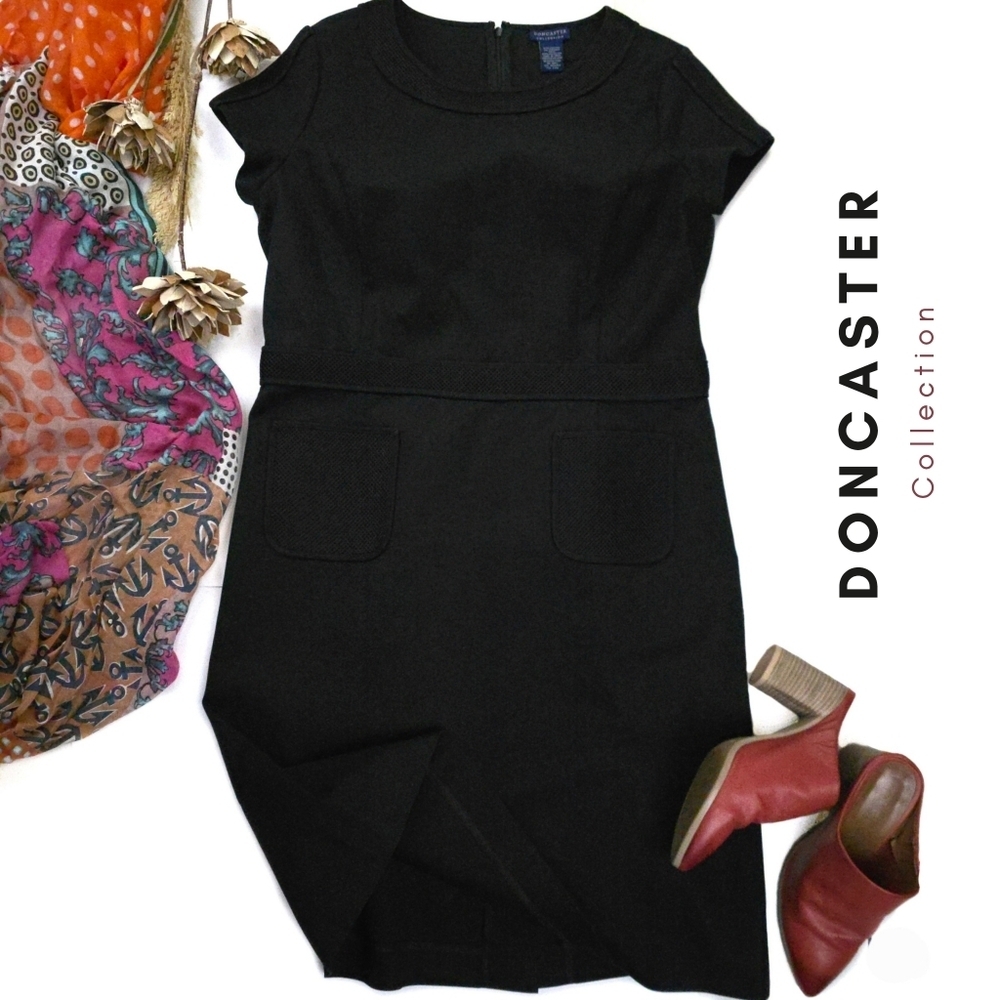 Doncaster Black Elegant Dress Sz 12